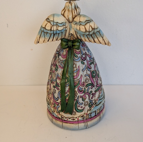 Jim Shore Heartwood Creek 2005 Winter Angel Figure Christmas Tree M117677 - Picture 4 of 6